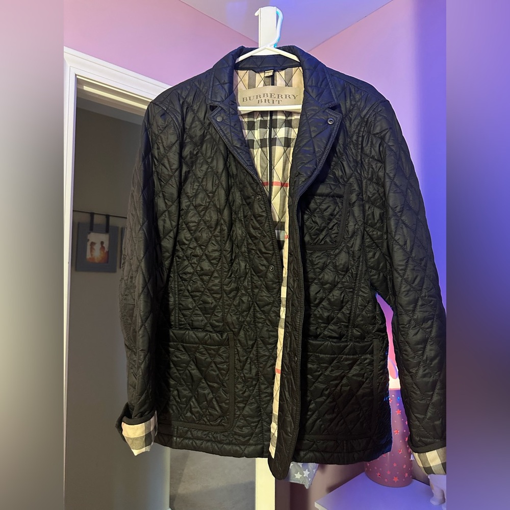Burberry Brit Men’s Quilted Jacket
